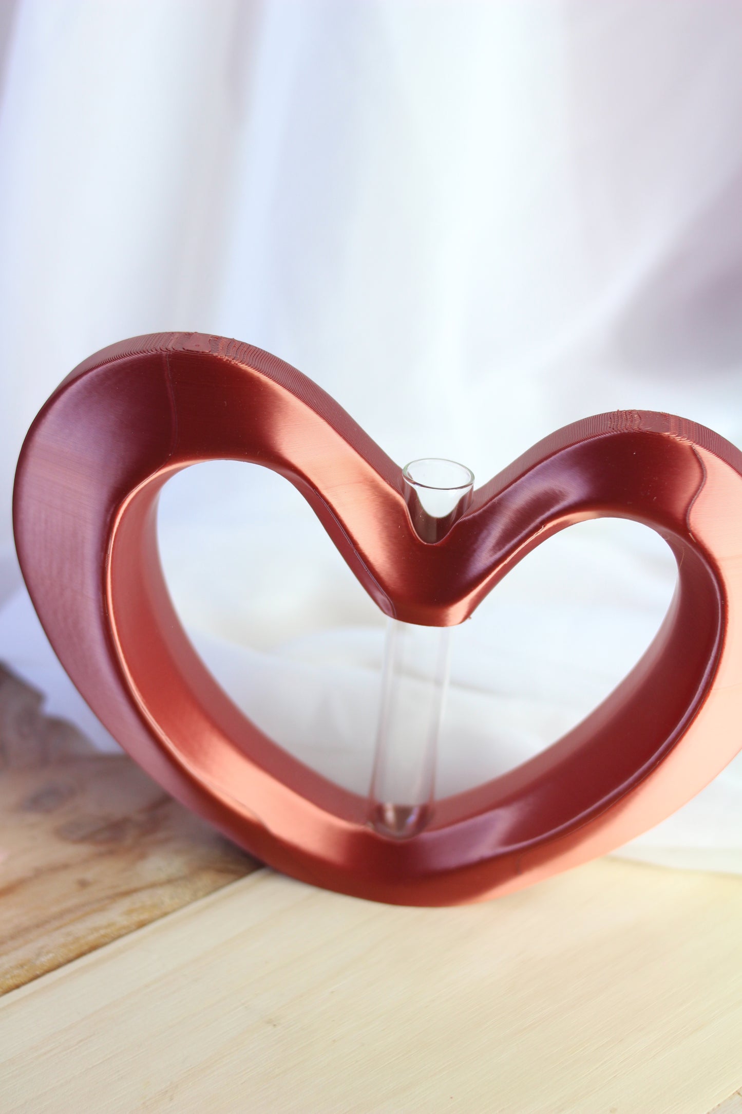 Vase cœur -À la folie