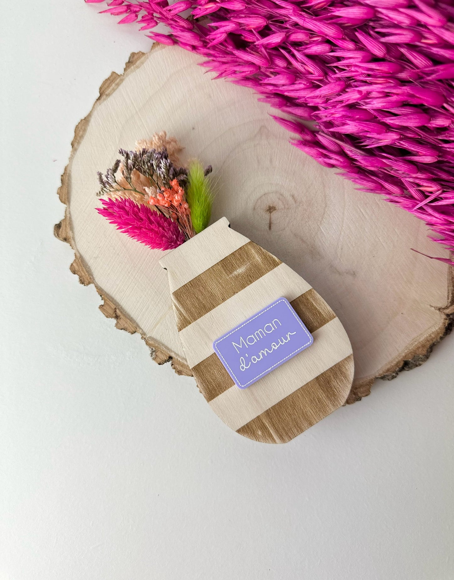 Vase magnétique Maman Modèle Mum