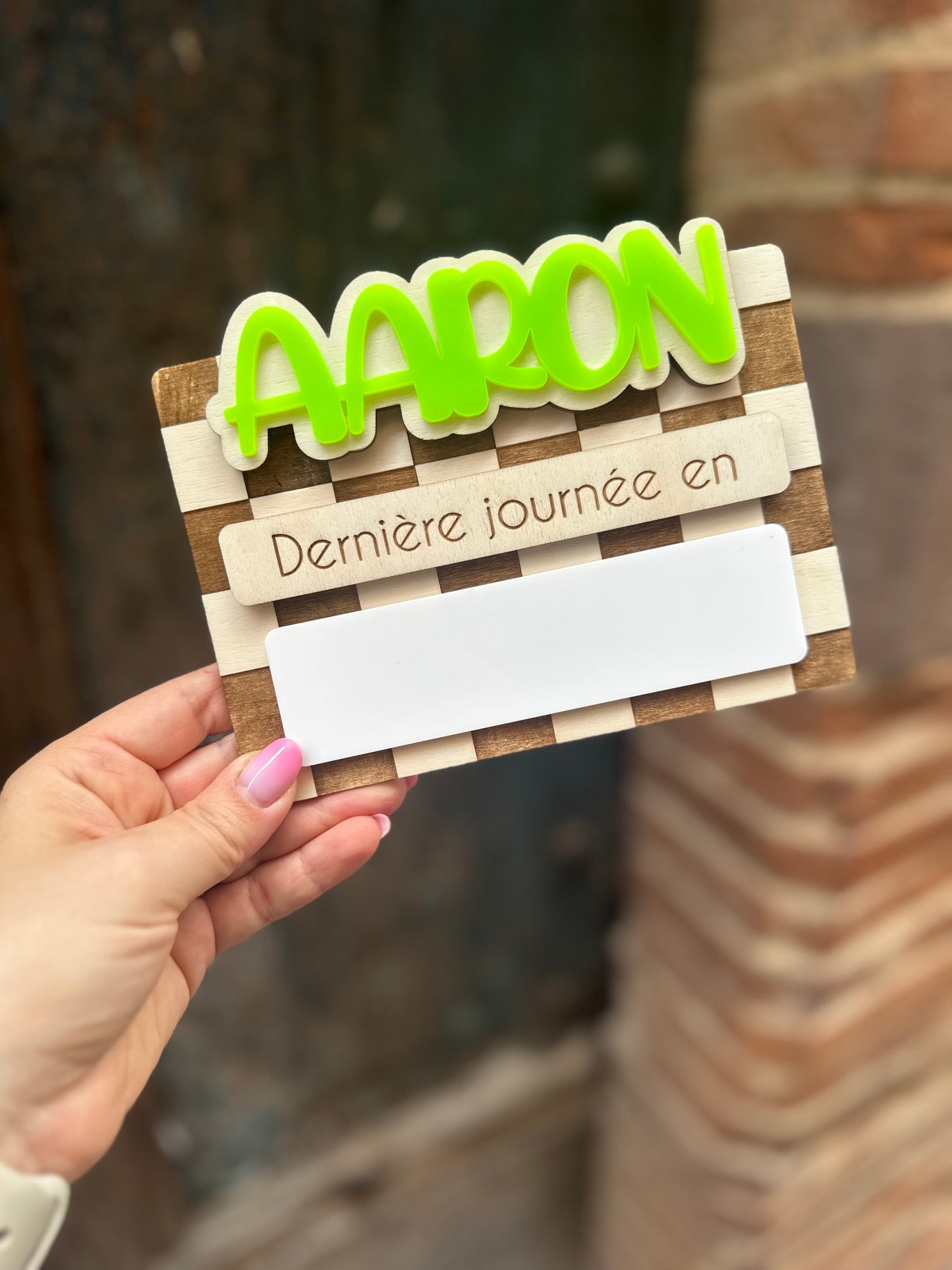 📌 Pancarte de rentrée personnalisée – Première & Dernière journée d’école