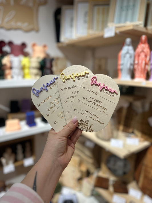 Pancarte naissance détails 🥰