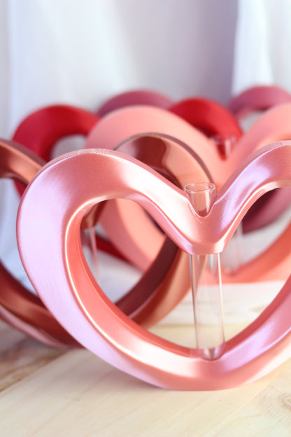 Vase cœur -À la folie