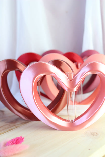 Vase cœur -À la folie