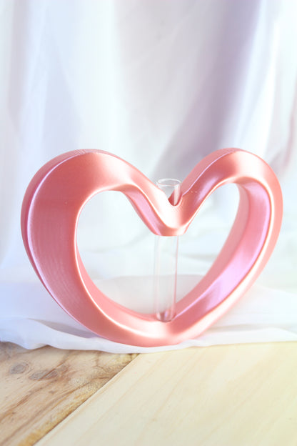 Vase cœur -À la folie