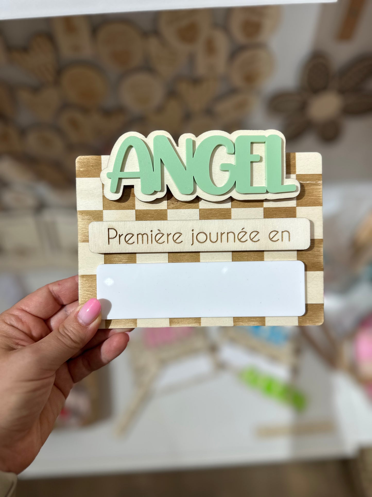 📌 Pancarte de rentrée personnalisée – Première & Dernière journée d’école