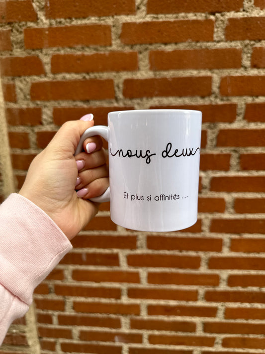 Mug « Nous deux .. »