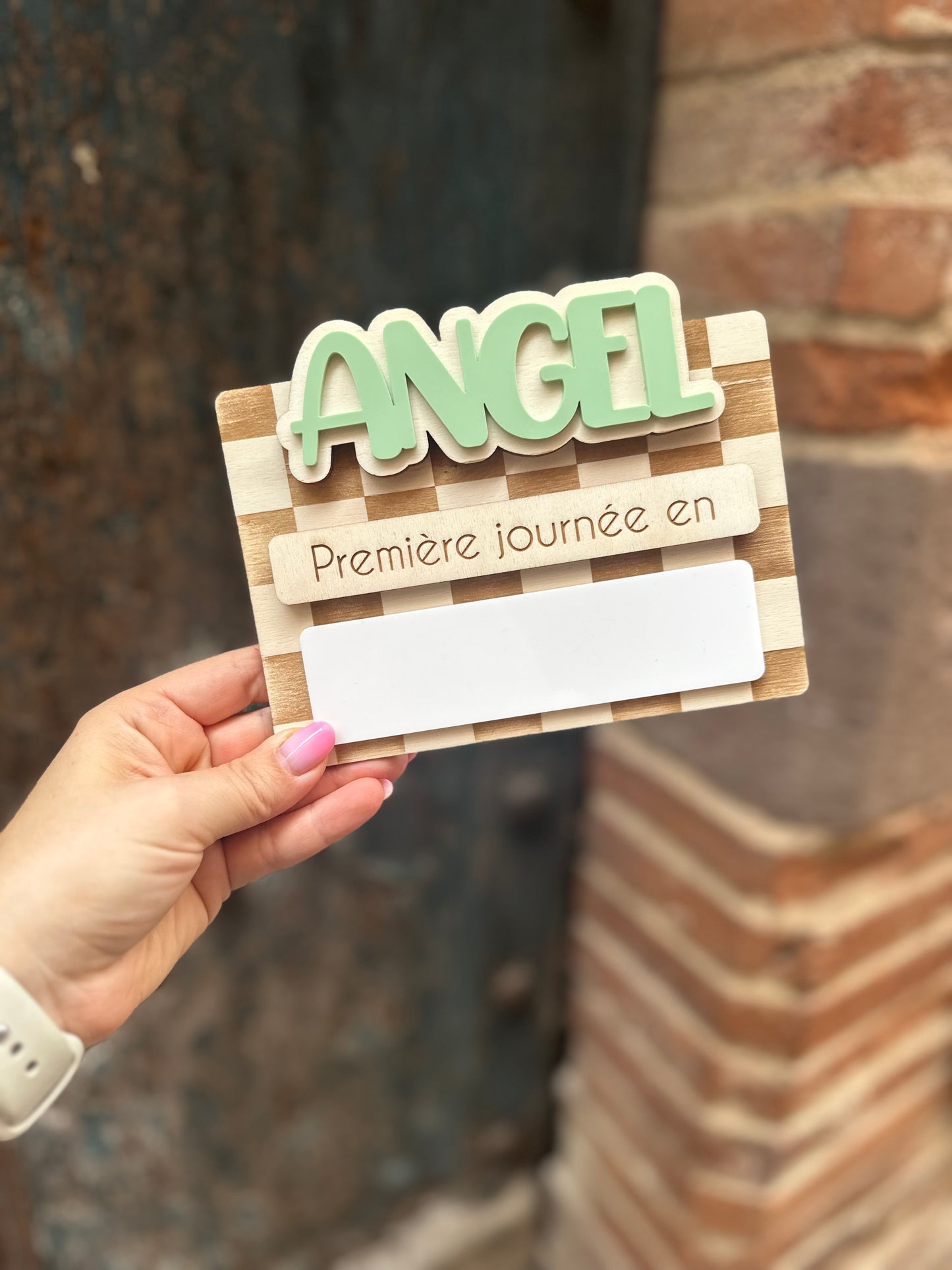 📌 Pancarte de rentrée personnalisée – Première & Dernière journée d’école